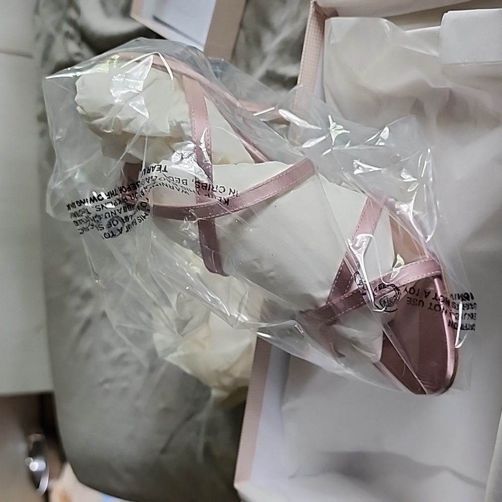 SJP Unique Pink Satin (rare discontinued) size 38.5